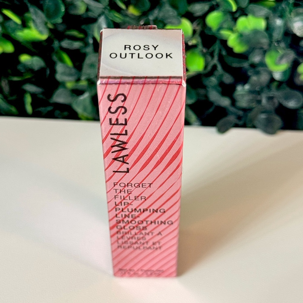 Lawless Forget The Filler Lip Plumping Gloss - Rosy Outlook (NEW)